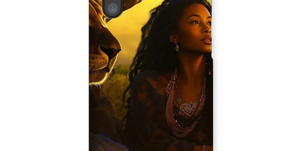 Empress Divine: The Black Feminine & Lion of Judah Legacy Snap Phone Case by Prodigi