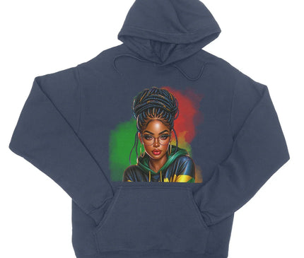 Irie Island Girl  College Hoodie - D'Sare