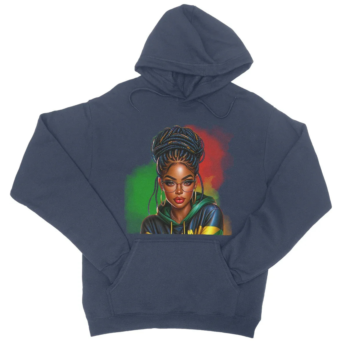Irie Island Girl  College Hoodie - D'Sare