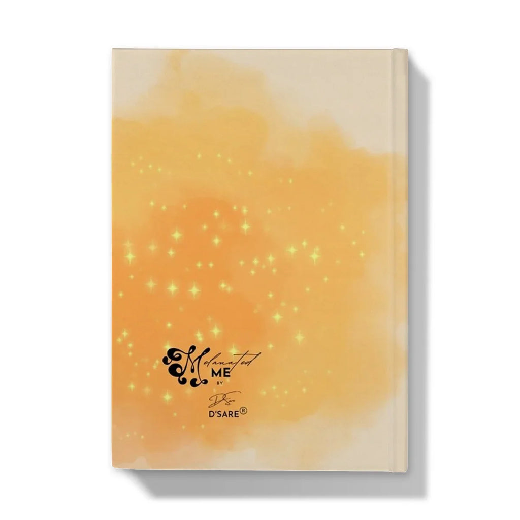 Autum Days Cute Black Girl MelanatedMe Hardback Journal - D'Sare