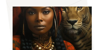 Divine Solar Return Greeting Card - D'Sare