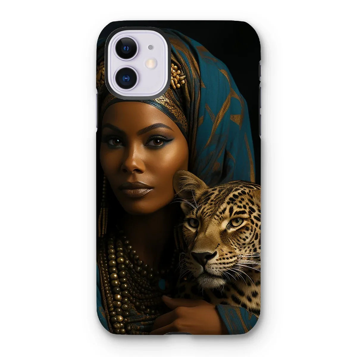 Leopard Luxe Lady Glamorous Empress  Tough Phone Case - D'Sare