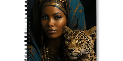 Leopard Luxe Lady Glamorous Empress Notebook by Prodigi