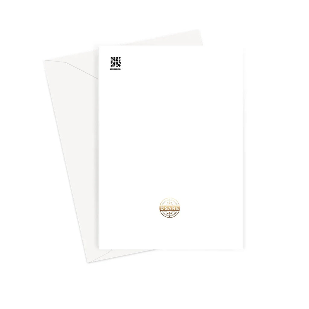 Graffiti Odyssey Surreal Urban Jungle Car Junk Yard Greeting Card - D'Sare