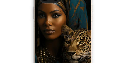 Leopard Luxe Lady Glamorous Empress Eco Phone Case by Prodigi