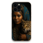 Leopard Luxe Lady Glamorous Empress  Eco Phone Case - D'Sare