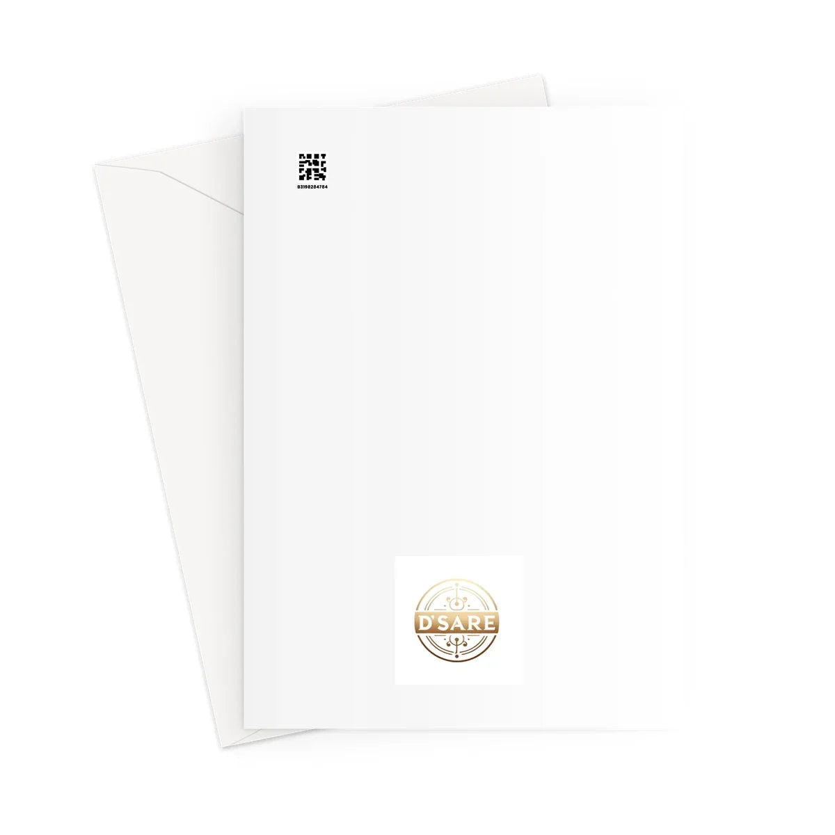 Urban Jungle Metamorphosis Muse Luminous Butterfly Queen Greeting Card - D'Sare