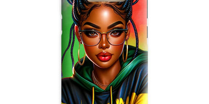 Irie Island Girl Snap Phone Case by Prodigi