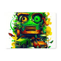 Graffiti Odyssey Surreal Urban Jungle Car Junk Yard Placemat by Prodigi