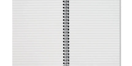 Red and Black Plaid Black Girl Ethnic Notebook by Prodigi