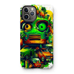 Graffiti Odyssey Surreal Urban Jungle Car Junk Yard Tough Phone Case - D'Sare