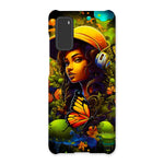 Urban Girl Neon Butterfly Headphone Pop Snap Phone Case - D'Sare