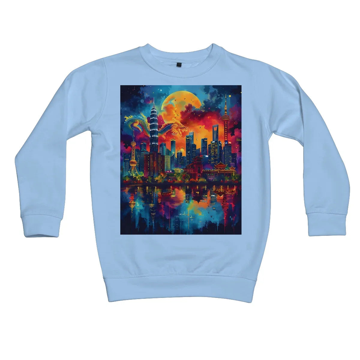2024 Year Of The Dragon Celebration Kids Sweatshirt - D'Sare