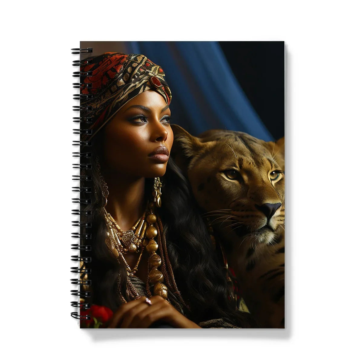Empowered Ebony Sentiments Notebook - D'Sare