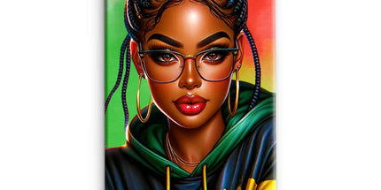 Irie Island Girl Snap Phone Case by Prodigi