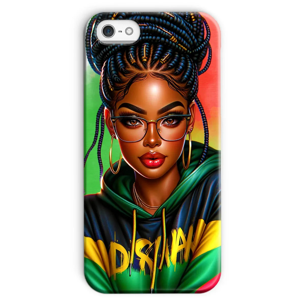 Irie Island Girl  Snap Phone Case - D'Sare