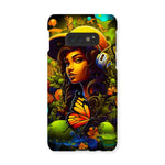 Urban Girl Neon Butterfly Headphone Pop Snap Phone Case - D'Sare