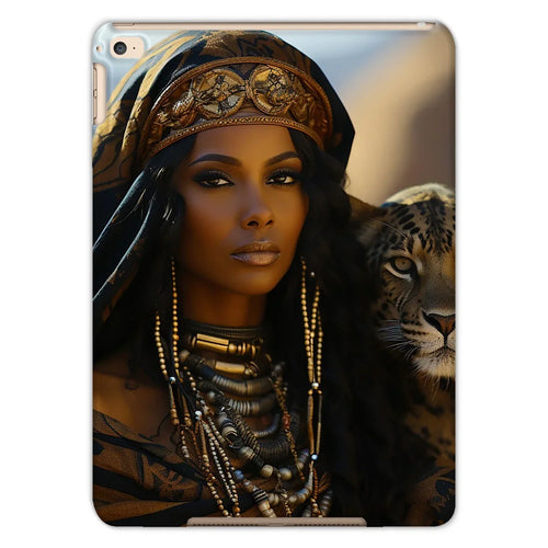 Blue Empress and The Majestic Leopard Tablet Cases by Prodigi