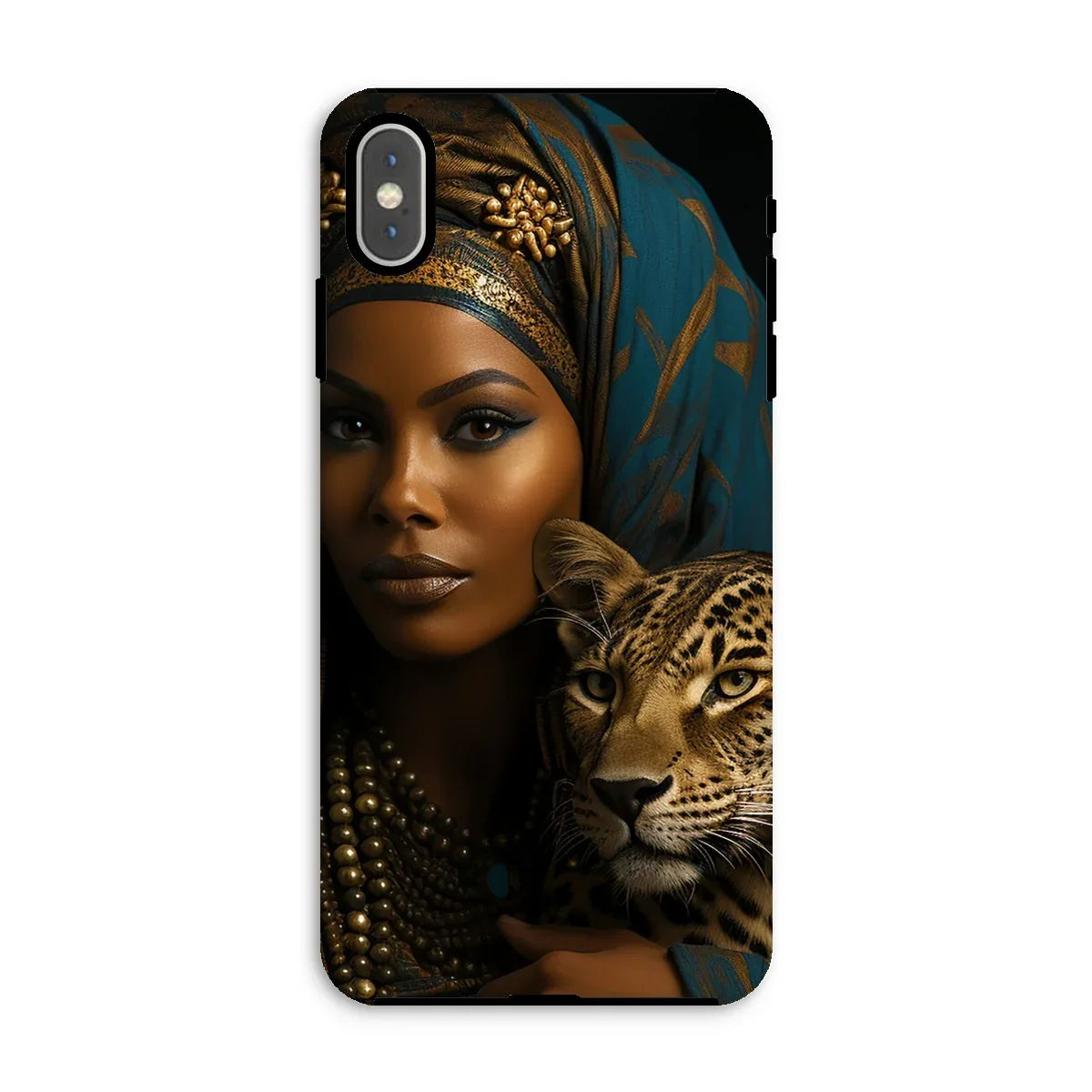 Leopard Luxe Lady Glamorous Empress  Tough Phone Case - D'Sare