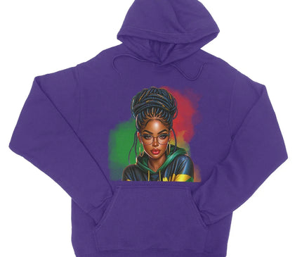 Irie Island Girl  College Hoodie - D'Sare