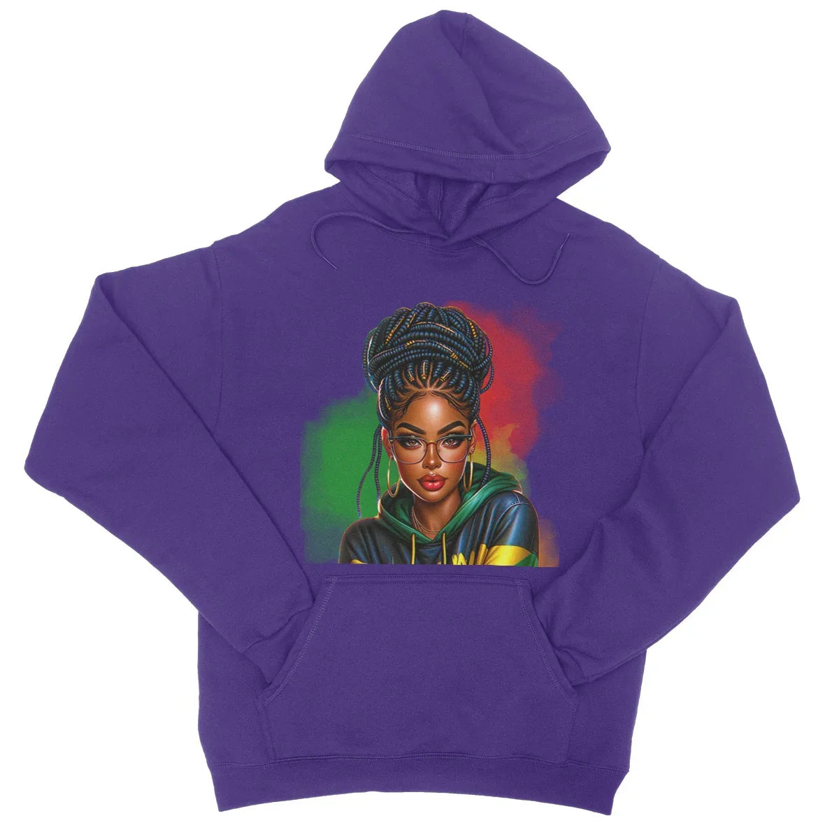 Irie Island Girl  College Hoodie - D'Sare