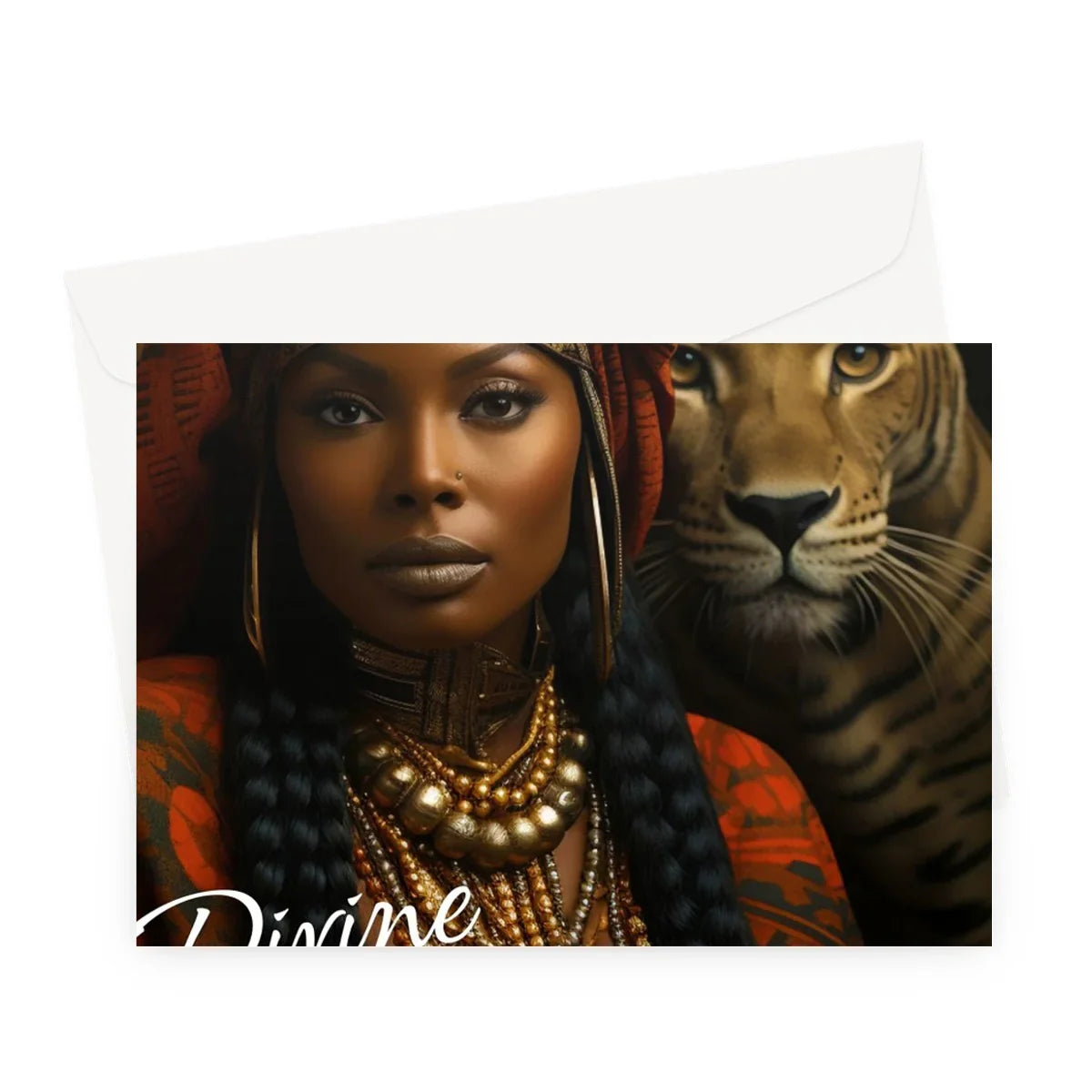 Divine Solar Return Greeting Card - D'Sare