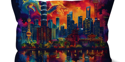 2024 Year Of The Dragon Celebration Cushion by Prodigi