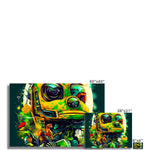 Mechanical Muse: Vibrant Graffiti Odyssey in Surreal Auto Wonderland Wall Art Poster - D'Sare