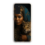 Leopard Luxe Lady Glamorous Empress  Eco Phone Case - D'Sare