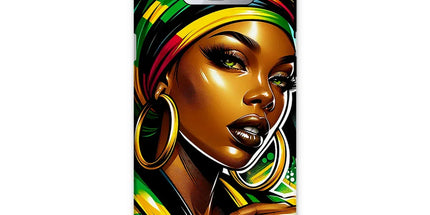 Gift For Her Rasta Queen Street Black Women Gift Tough Phone Case - D'Sare