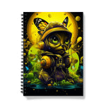 Lunar Explorer Pup | Intergalactic Canine Adventurer - Cosmic Voyage Sci-Fi Enthusiasts Notebook - D'Sare