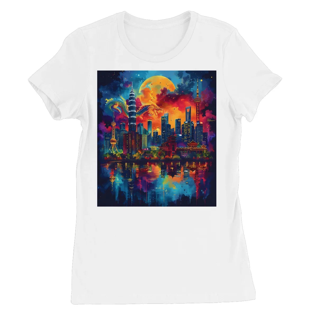 2024 Year Of The Dragon Celebration Women's Favourite T-Shirt - D'Sare