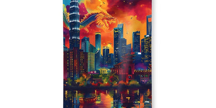 2024 Year Of The Dragon Celebration Towel by Prodigi