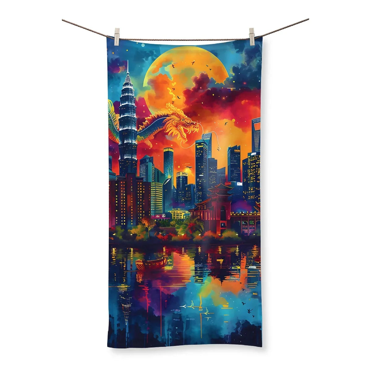 2024 Year Of The Dragon Celebration Towel - D'Sare