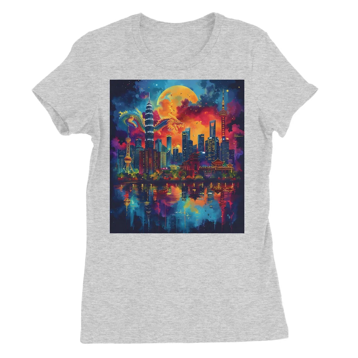 2024 Year Of The Dragon Celebration Women's Favourite T-Shirt - D'Sare