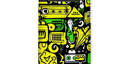 Graffiti Green and Yellow Abstract: A Dive into Vibrant Urban Art Snap Phone Case by Prodigi