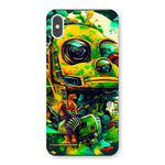 Mechanical Muse: Vibrant Graffiti Odyssey in Surreal Auto Wonderland Snap Phone Case - D'Sare