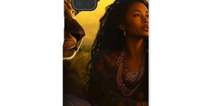 Empress Divine: The Black Feminine & Lion of Judah Legacy Snap Phone Case by Prodigi