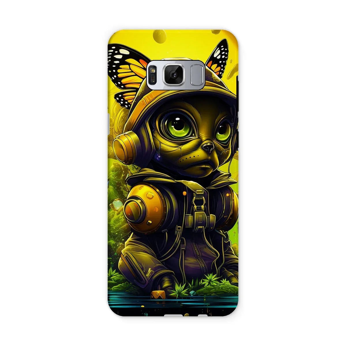 Lunar Explorer Pup | Intergalactic Canine Adventurer - Cosmic Voyage Sci-Fi Enthusiasts Tough Phone Case - D'Sare