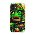 Graffiti Odyssey Surreal Urban Jungle Car Junk Yard Tough Phone Case - D'Sare