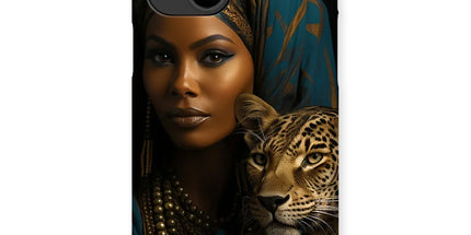 Leopard Luxe Lady Glamorous Empress Snap Phone Case by Prodigi