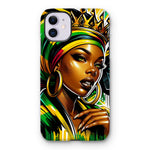 Gift For Her Rasta Queen Street Black Women Gift Tough Phone Case - D'Sare