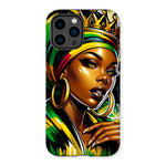 Gift For Her Rasta Queen Street Black Women Gift Tough Phone Case - D'Sare