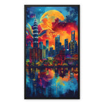 2024 Year Of The Dragon Celebration Framed Canvas - D'Sare