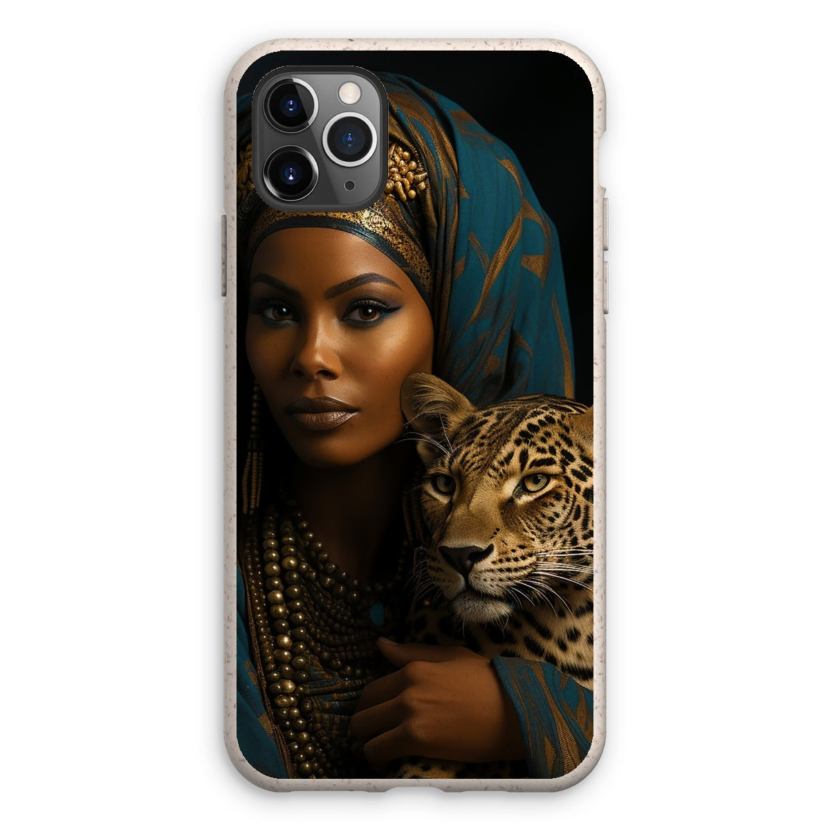 Leopard Luxe Lady Glamorous Empress  Eco Phone Case