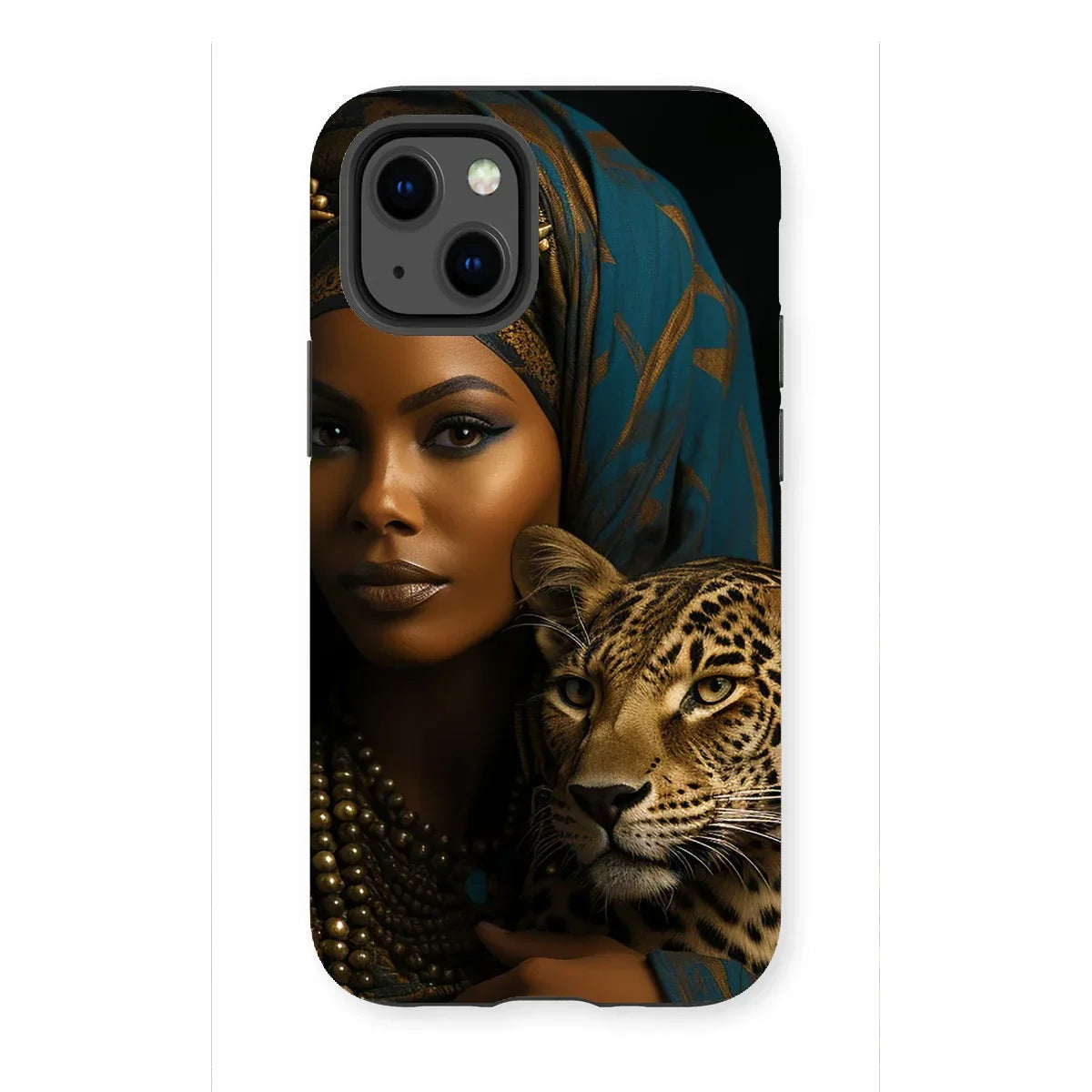 Leopard Luxe Lady Glamorous Empress  Tough Phone Case - D'Sare