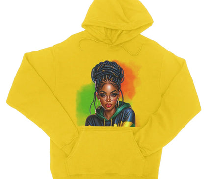 Irie Island Girl  College Hoodie - D'Sare