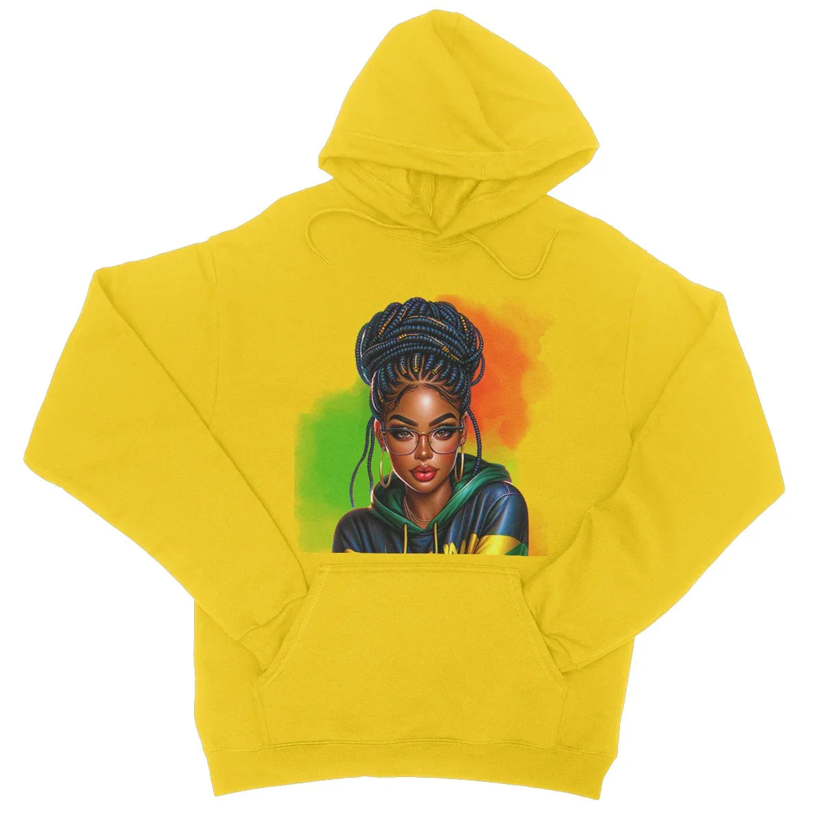 Irie Island Girl  College Hoodie - D'Sare