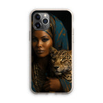 Leopard Luxe Lady Glamorous Empress  Eco Phone Case - D'Sare