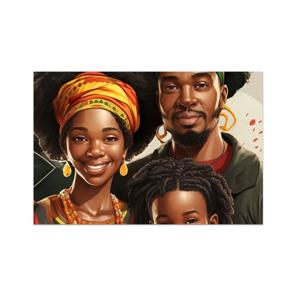 Blessed Kwanzaa Hahnemühle Photo Rag Print by Prodigi